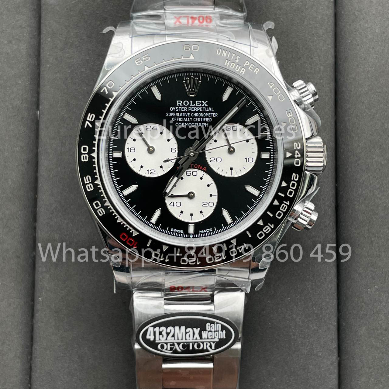 Rolex Cosmograph Daytona M126529LN-0001 Daytona Lemans 4132 movimento 1:1 Melhor Clone QF V11 GainedWeight