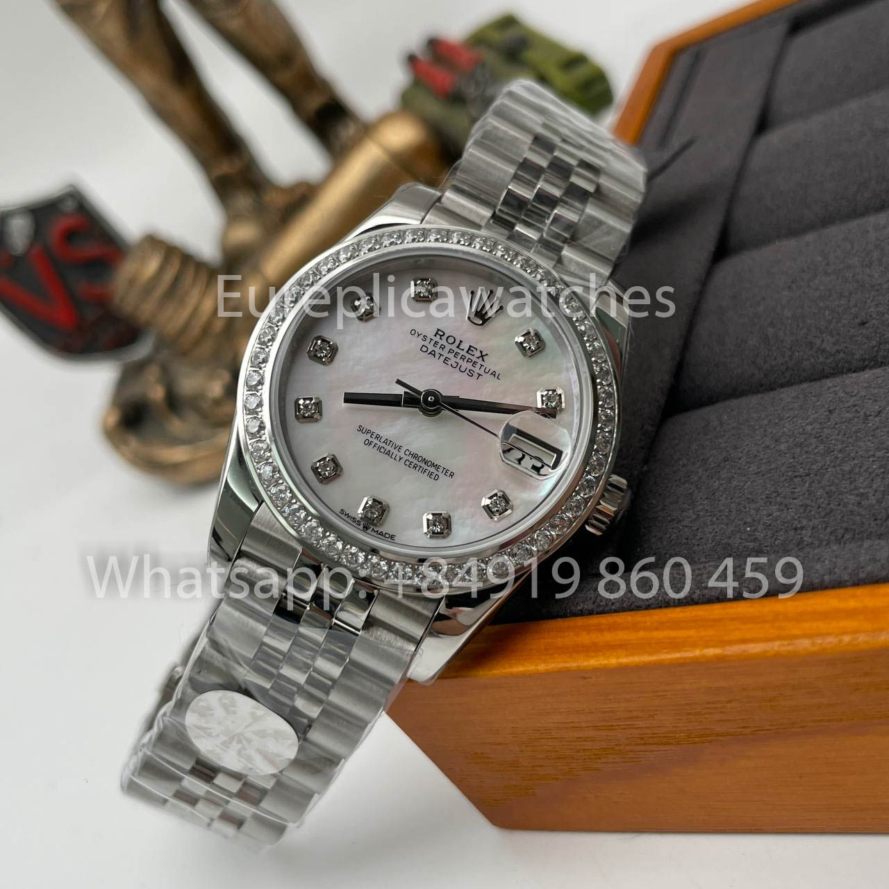 Rolex Datejust M278384RBR-0008 1:1 Best Edition TW Fabbrica Mother-Of-Pearl Dial