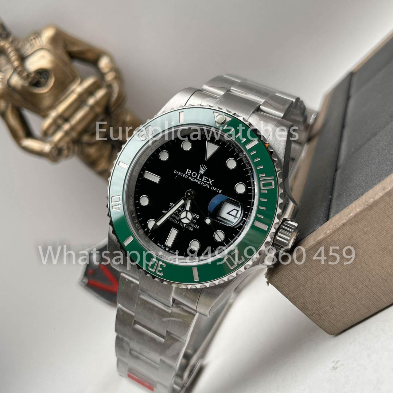 Rolex Submariner M126610LV-0002 Kermit 1:1 Best Clone VS Fabbrica quadrante nero newest 2025