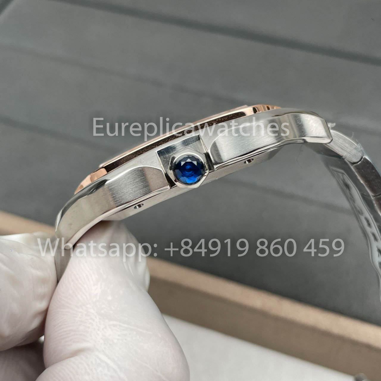 Cartier De Santos W2SA0006 2018 BV Fabbrica 1:1 edición migliore Swiss ETA 9015