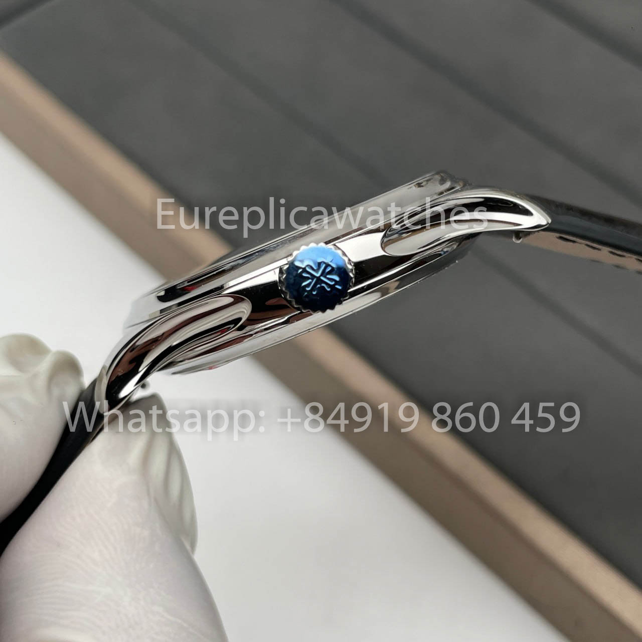 Patek Philippe Calatrava 5227G-010 1:1 edição melhor 3K Fabric quadrante preto