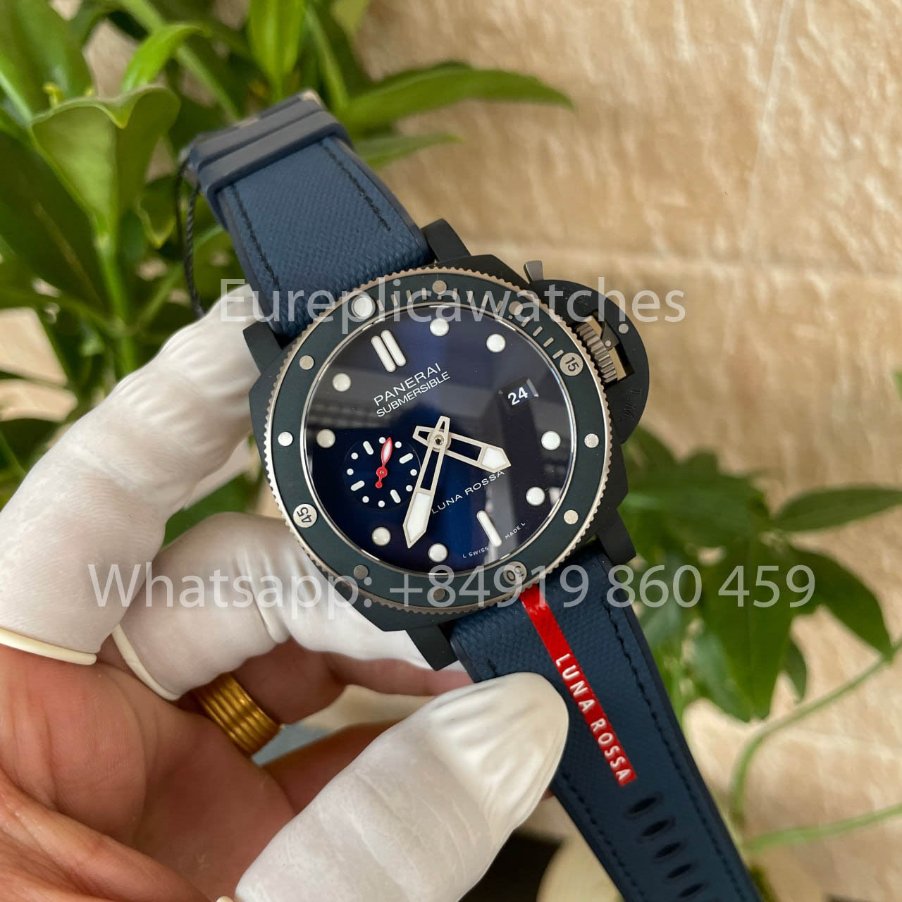Panerai Submersible QuarantaQuattro Luna Rossa PAM01466 1:1 Best Clone VS Fabbrica