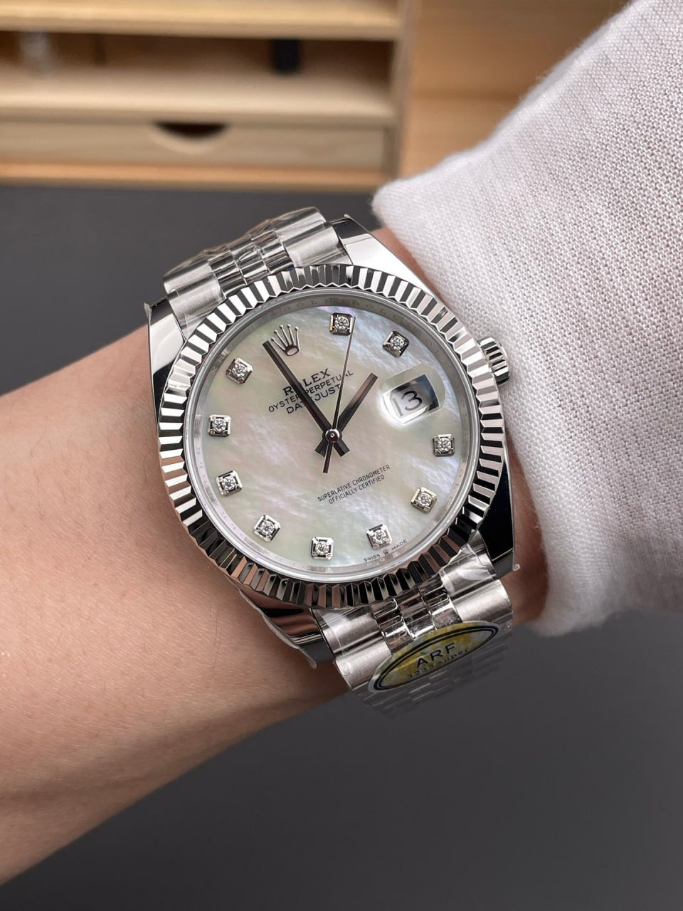 Rolex Datejust M278274-0006 Mother Of Pearl quadrante versione migliore 1:1 ARF Fabbrica