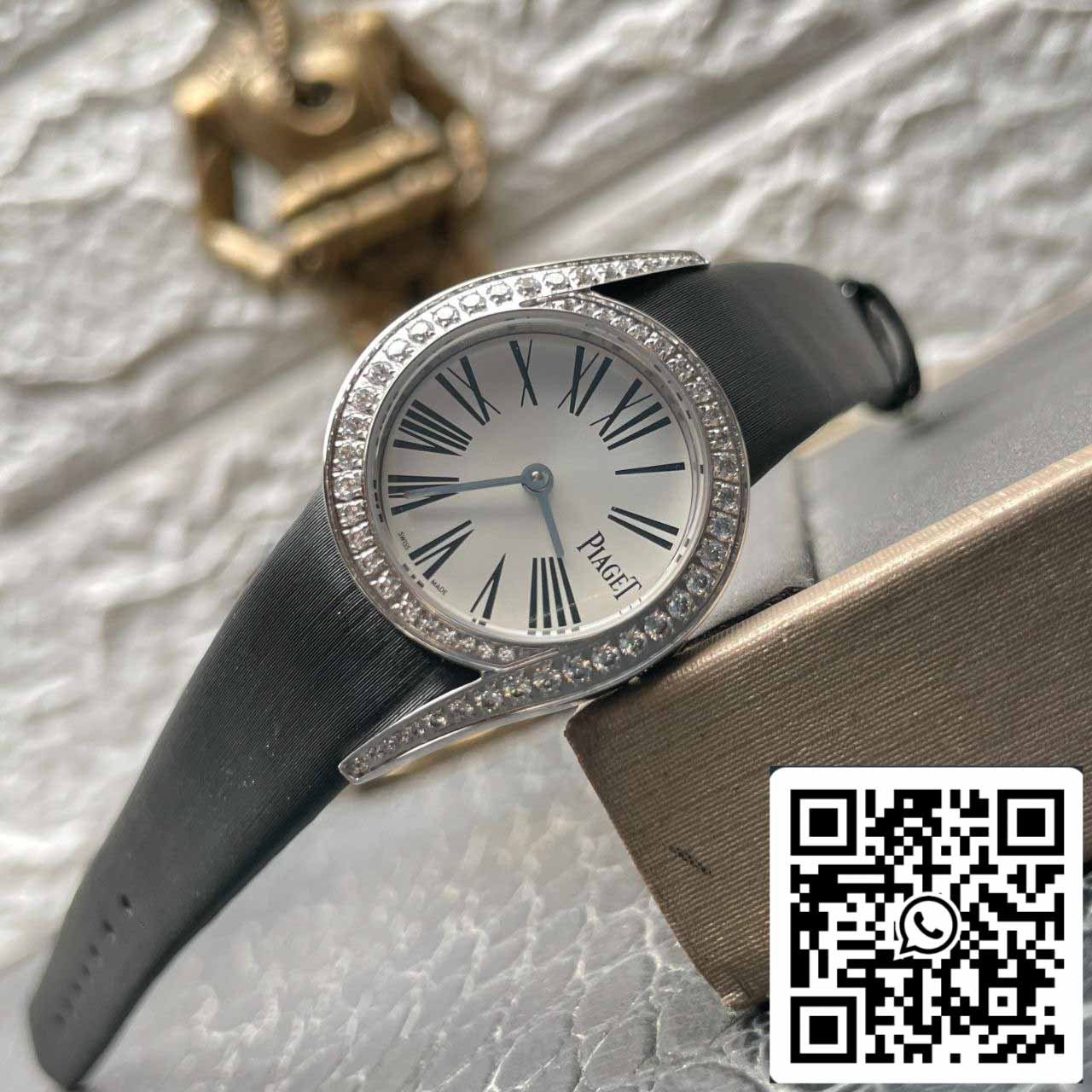 Piaget Limelight Gala G0A42150 1:1 Best Edition ZF Fabbrica White Gold Diamond Swiss Quartz movimento