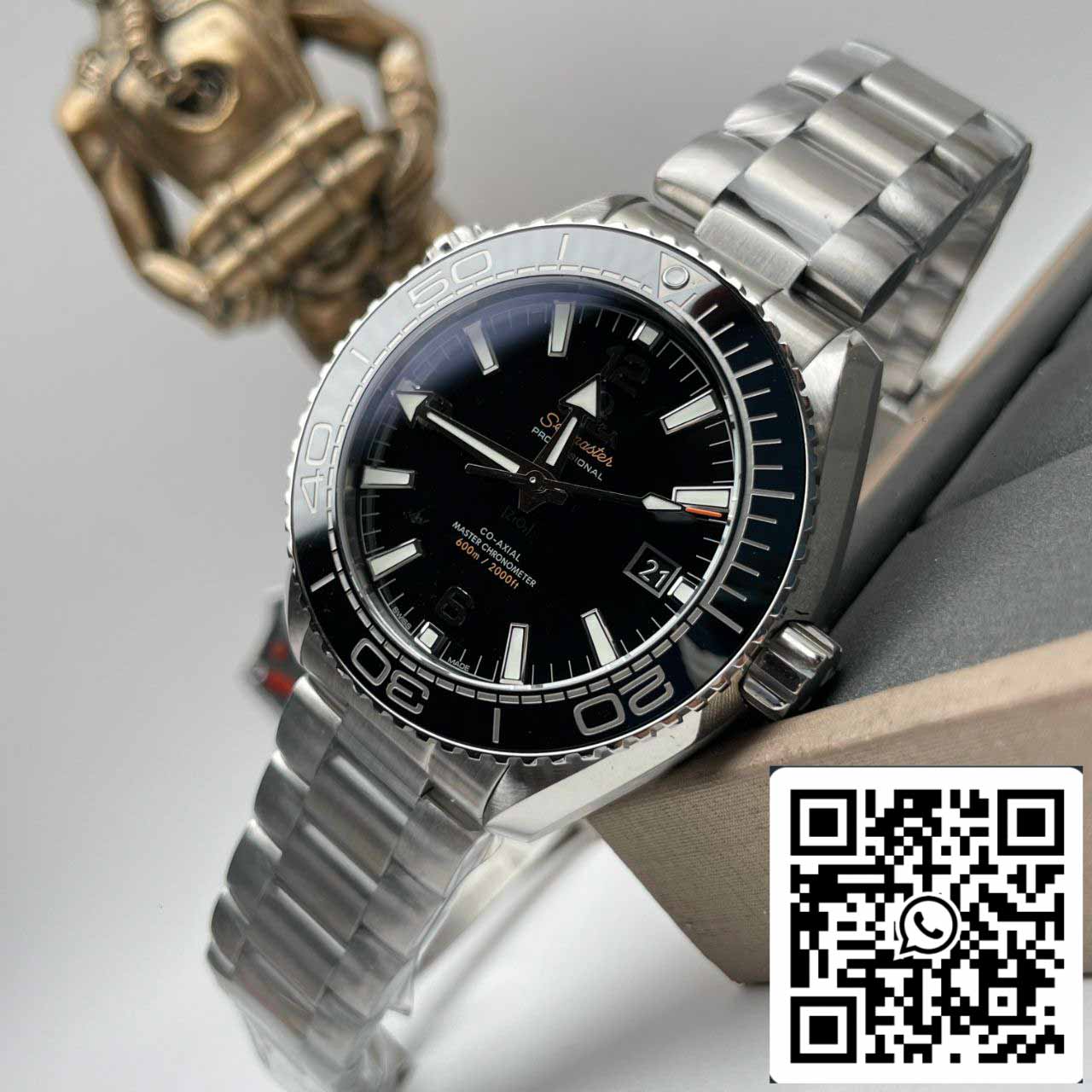 Omega Seamaster 215.30.44.21.01.001 1:1 edizione migliore VS Fabbrica Nero ceramica quadrante Swiss 8900