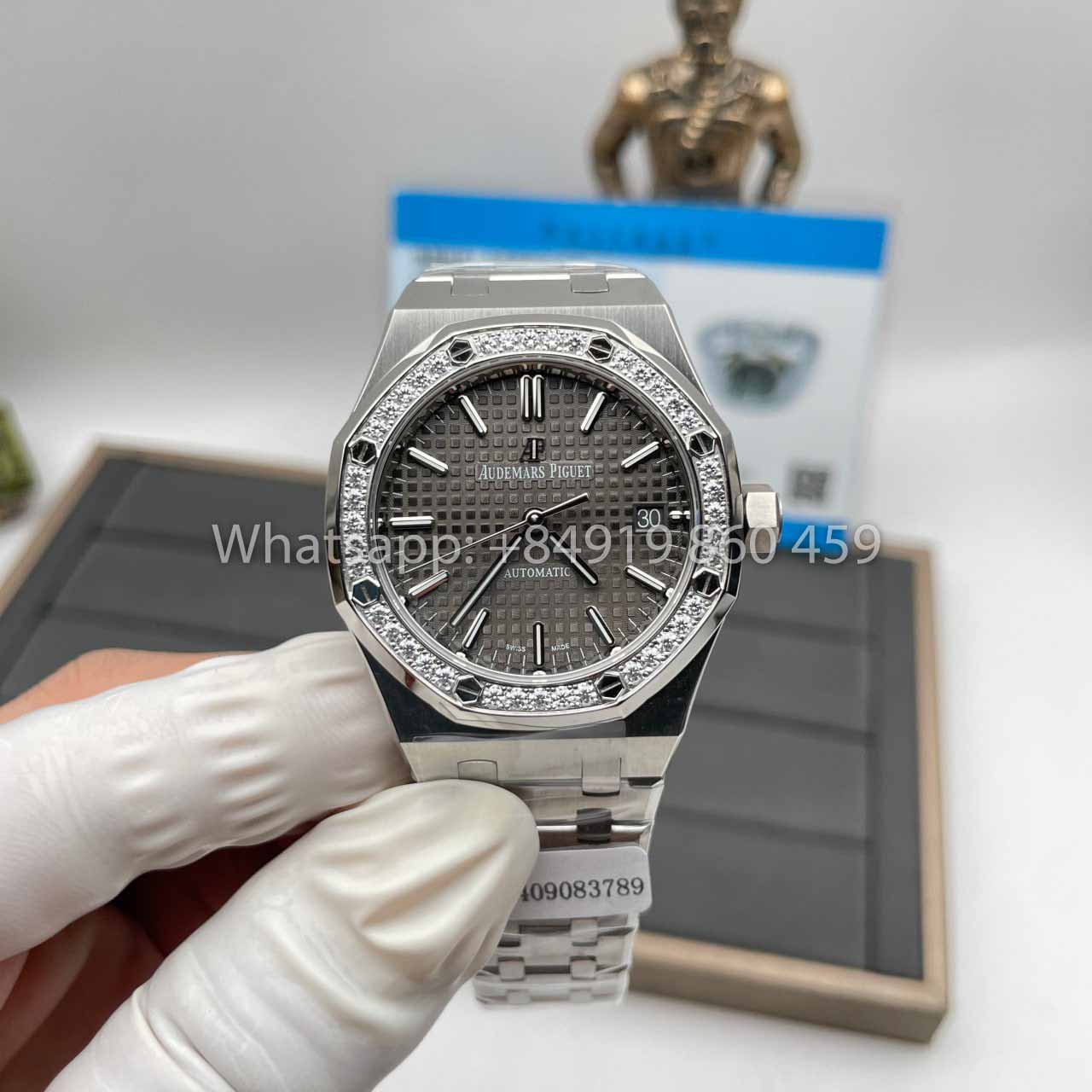 Audemars Piguet 15451ST.ZZ.1256ST.02 APS Fabbrica Custom Moissanite Stone 1:1 Best Clone