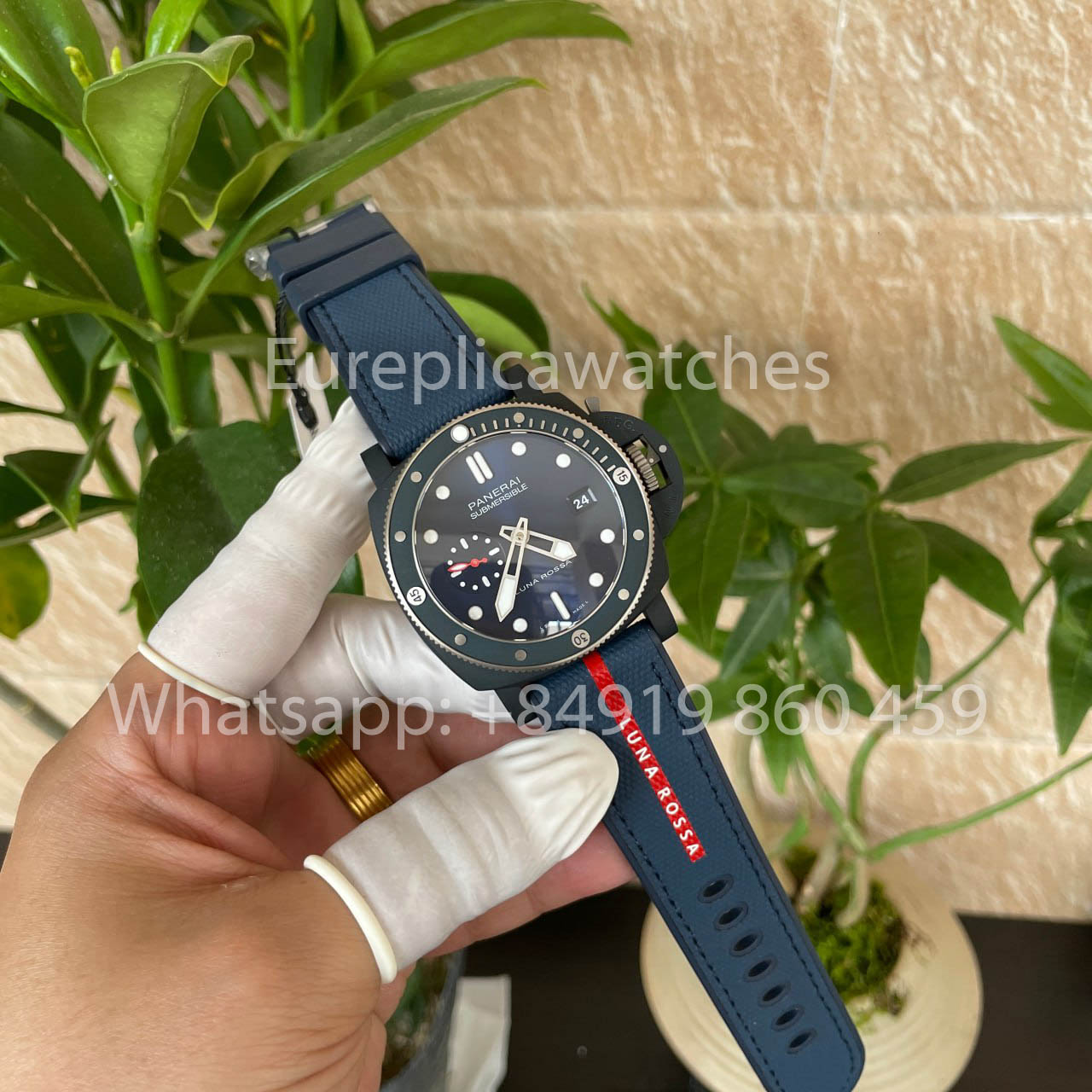 Panerai Submersible QuarantaQuattro Luna Rossa PAM01466 1:1 Best Clone VS Fabbrica