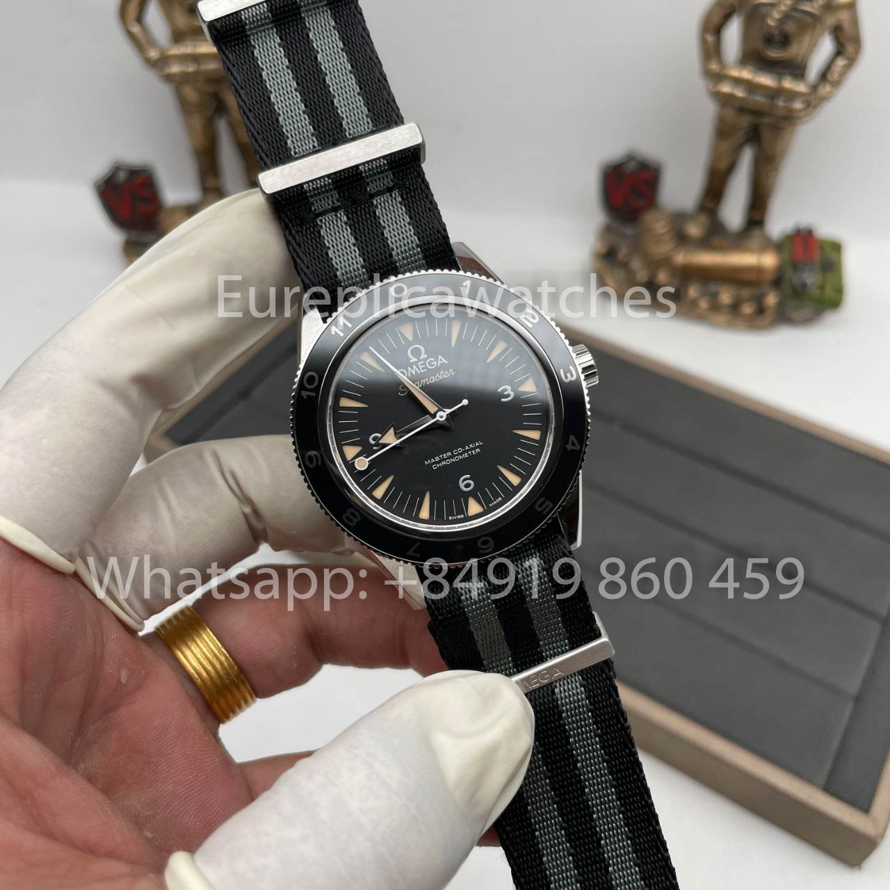 Omega Seamaster Planet Ocean 233.32.41.21.01.001 Omea Spectre Edizione 1:1 VS Fabbrica tecido cinturino