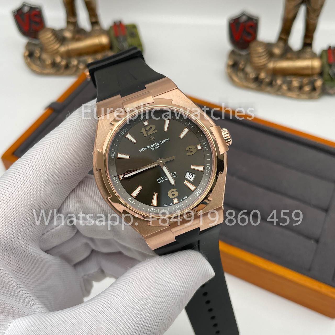 Vacheron Constantin Overseas 42MM 1:1 Best Edition MKS Fabbrica Rose Gold