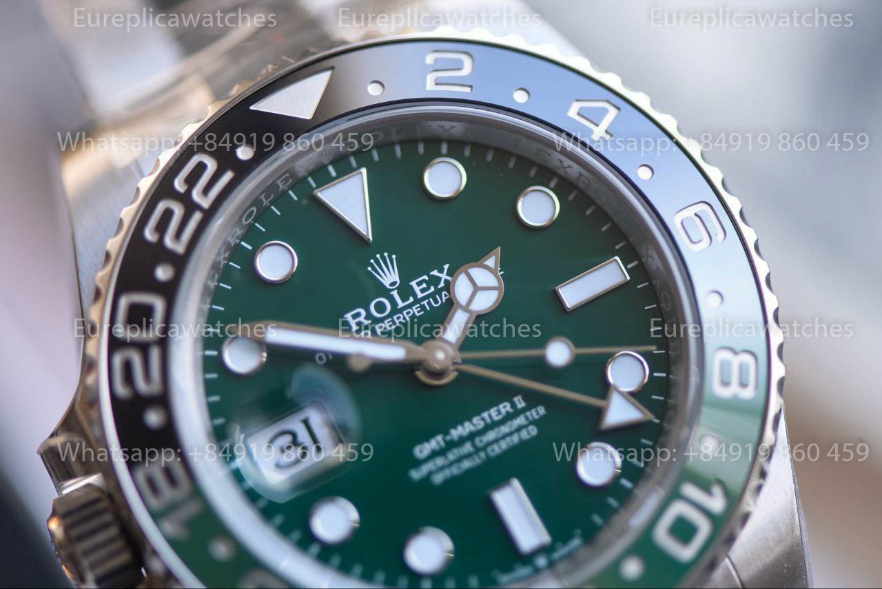 Rolex GMT‑Master II M126729VTNR Oyster cinturino “Sprite lunetta” Edizione versione migliore 1:1 VS Fabbrica