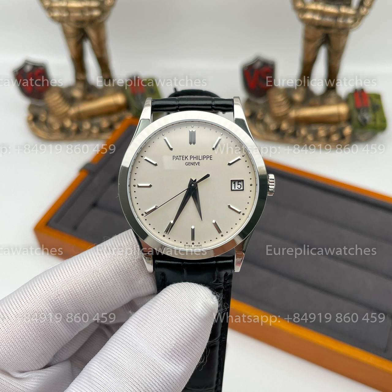 Patek Philippe Calatrava 5296G-010 ZF Fabbrica 1:1 Best Edition Swiss ETA324CS