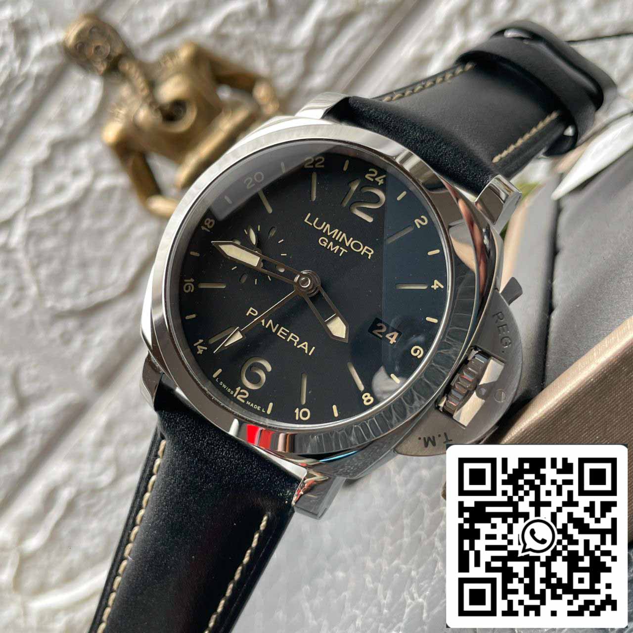 Panerai Luminor 1950 PAM00531 1:1 edizione migliore VS Fabbrica quadrante nero