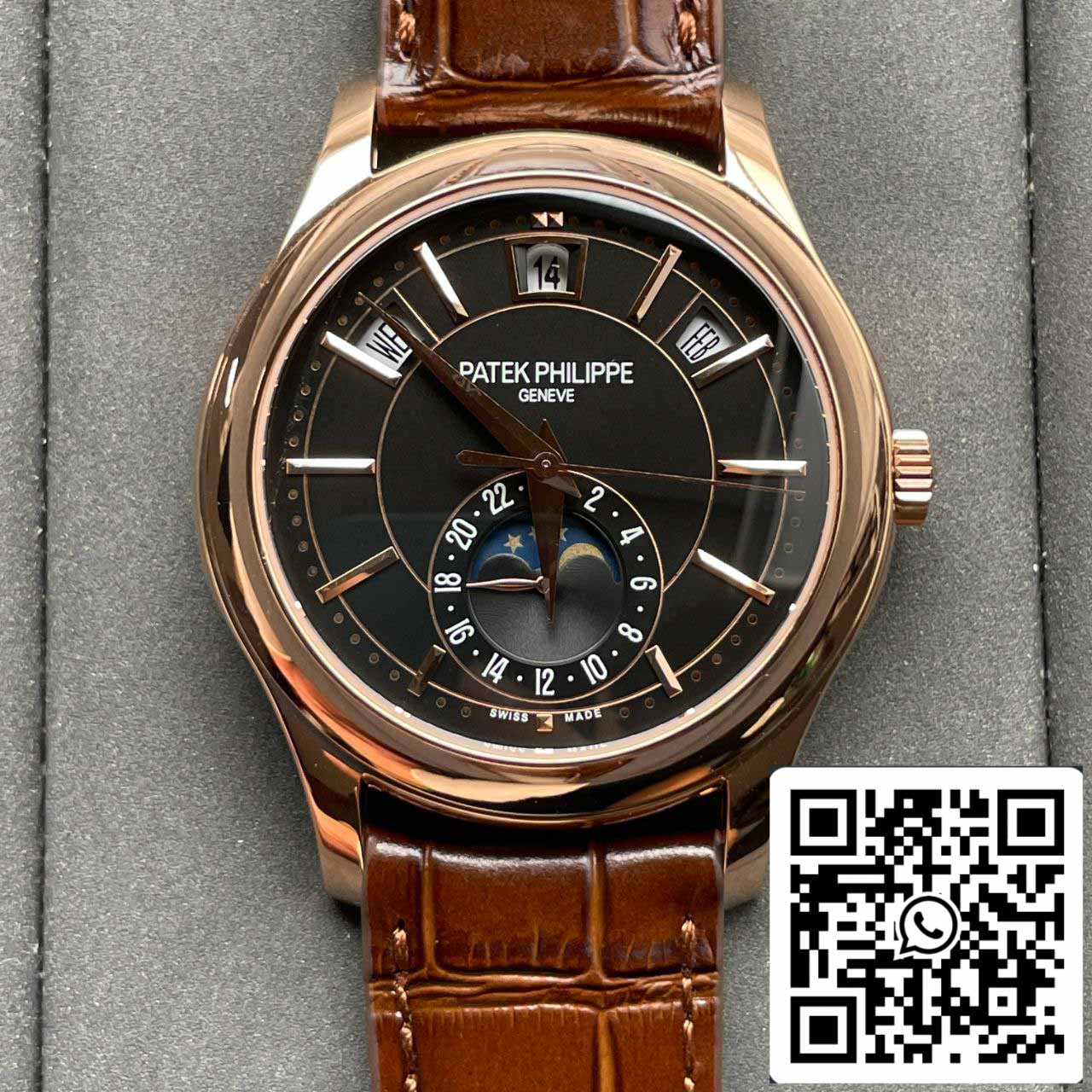Patek Philippe Complications 5205G-001 KM Fabbrica 1:1 Best Edition Swiss ETA324SQ