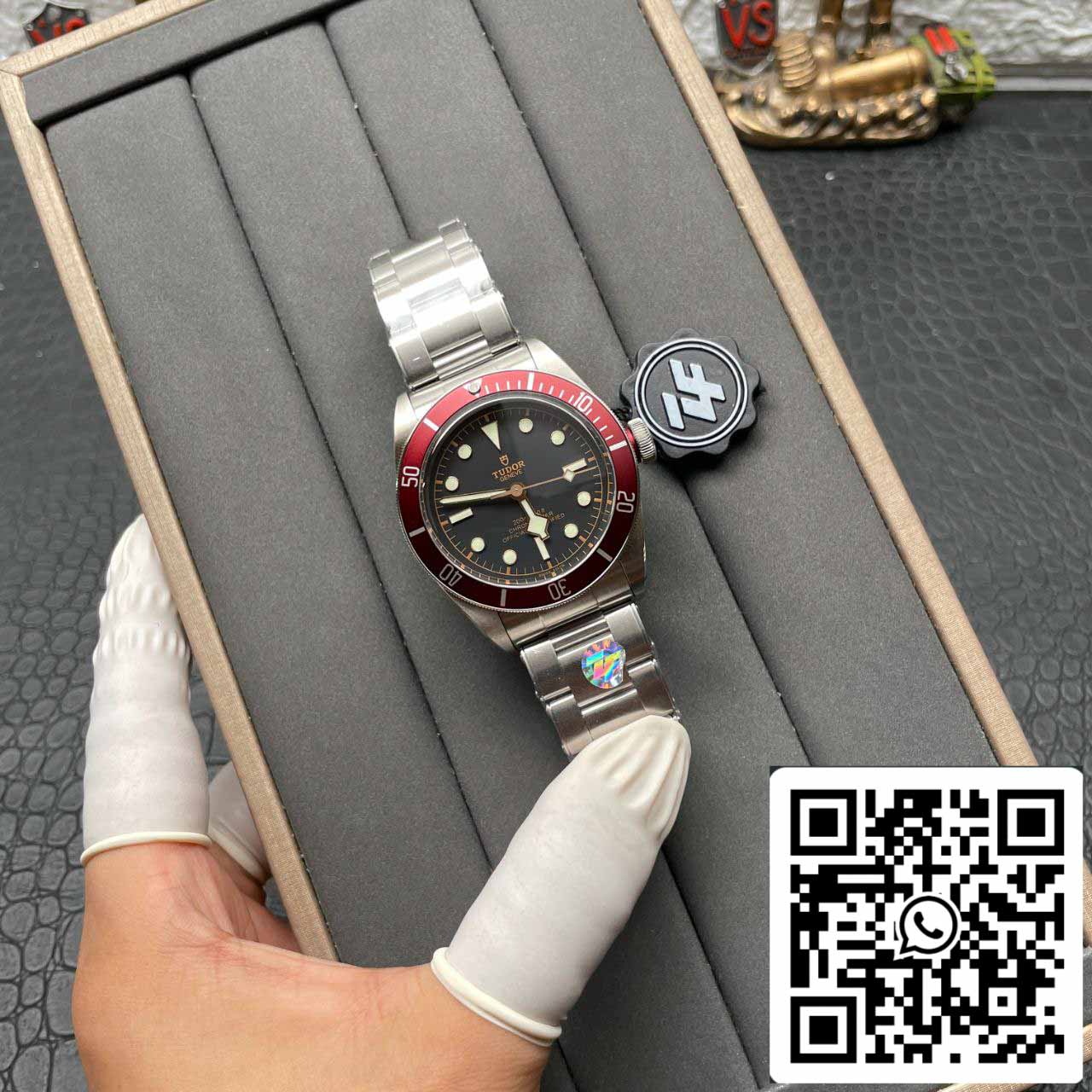 Tudor Heritage Black Bay 79230R ZF Fabbrica 1:1 Best Edition Swiss ETA2824-2 acciaio inossidabile bracciale