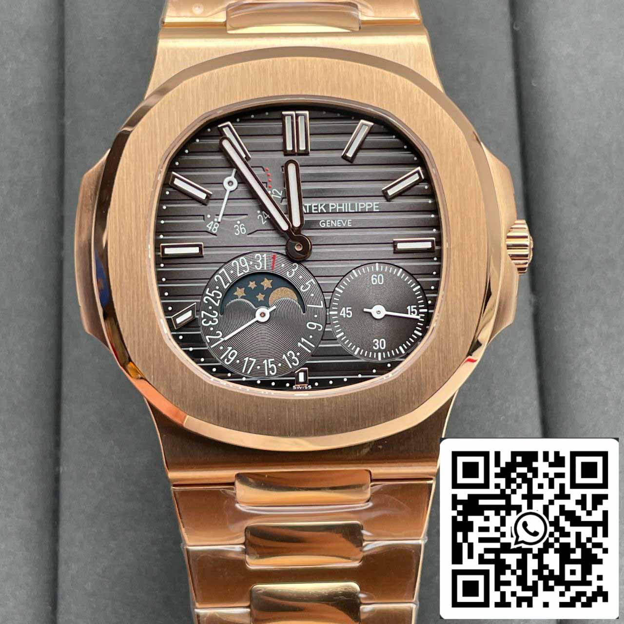 replica Patek Philippe Nautilus 5712/1R-001 custom dial PPF V2