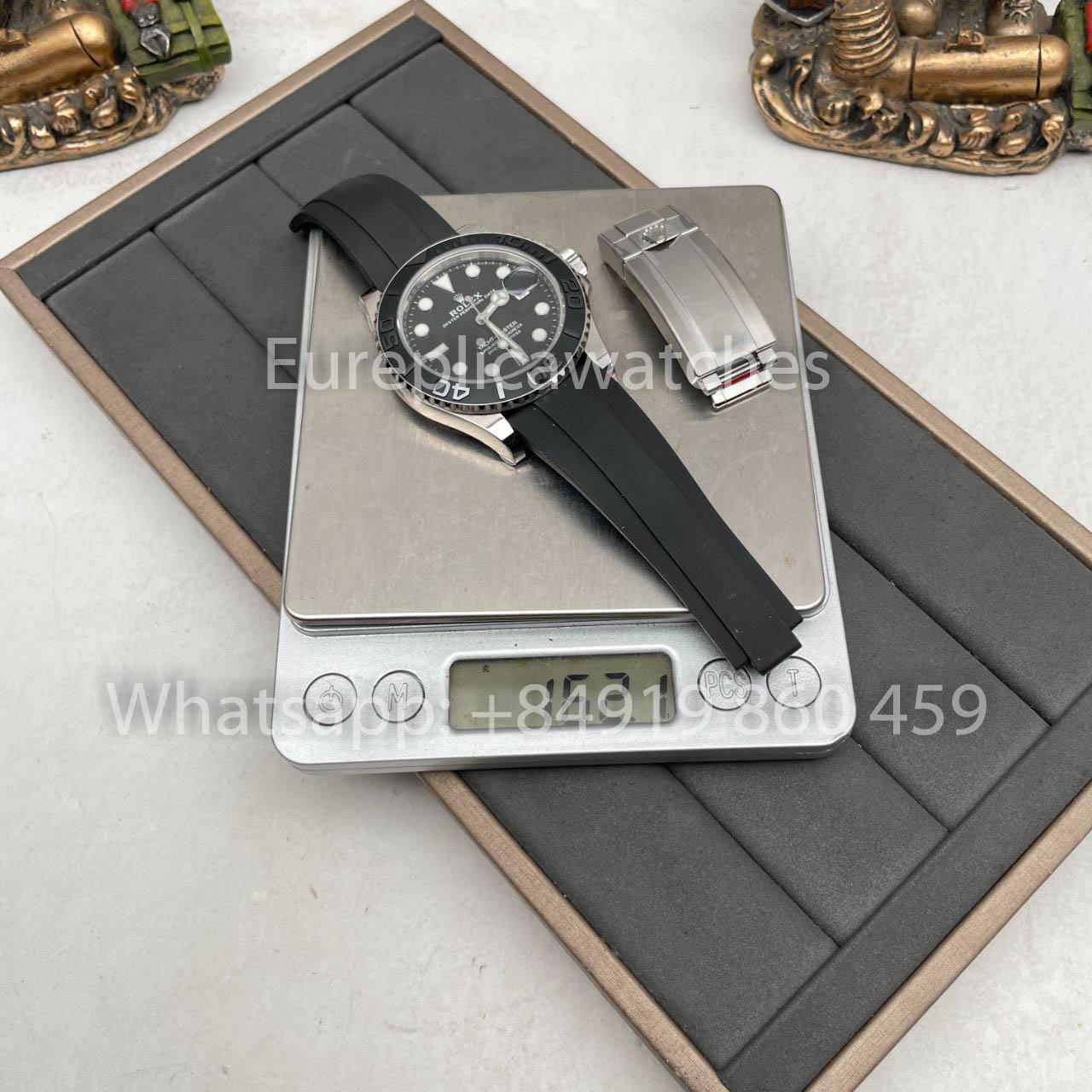 Rolex Yacht-Master 42 quadrante nero M226659-0003 1:1 edizione migliore AR Fabbrica Counterweight Versione