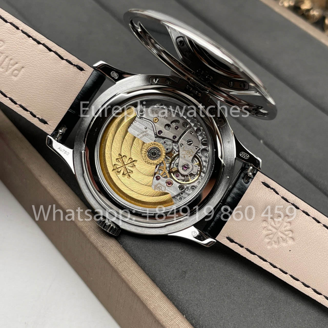 Patek Philippe Calatrava 5227G-010 1:1 edição melhor 3K Fabric quadrante preto