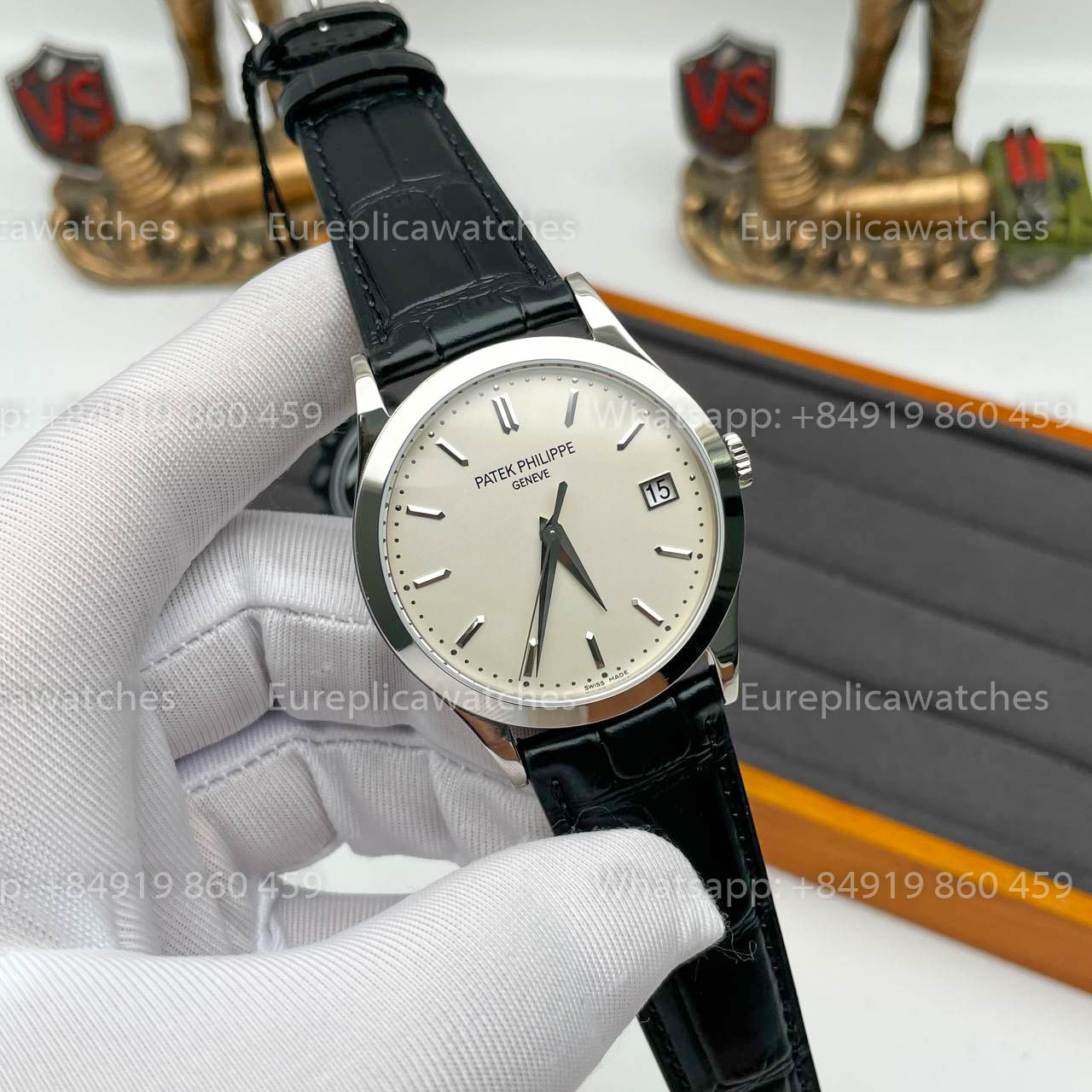 Patek Philippe Calatrava 5296G-010 ZF Fabbrica 1:1 Best Edition Swiss ETA324CS