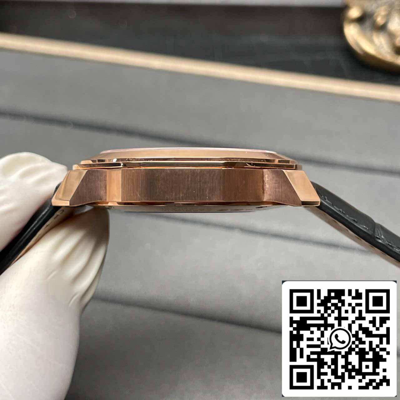 Bvlgari Octo 101963 BGOP41BGLD 1:1 edição melhor BV Fabbrica quadrante preto