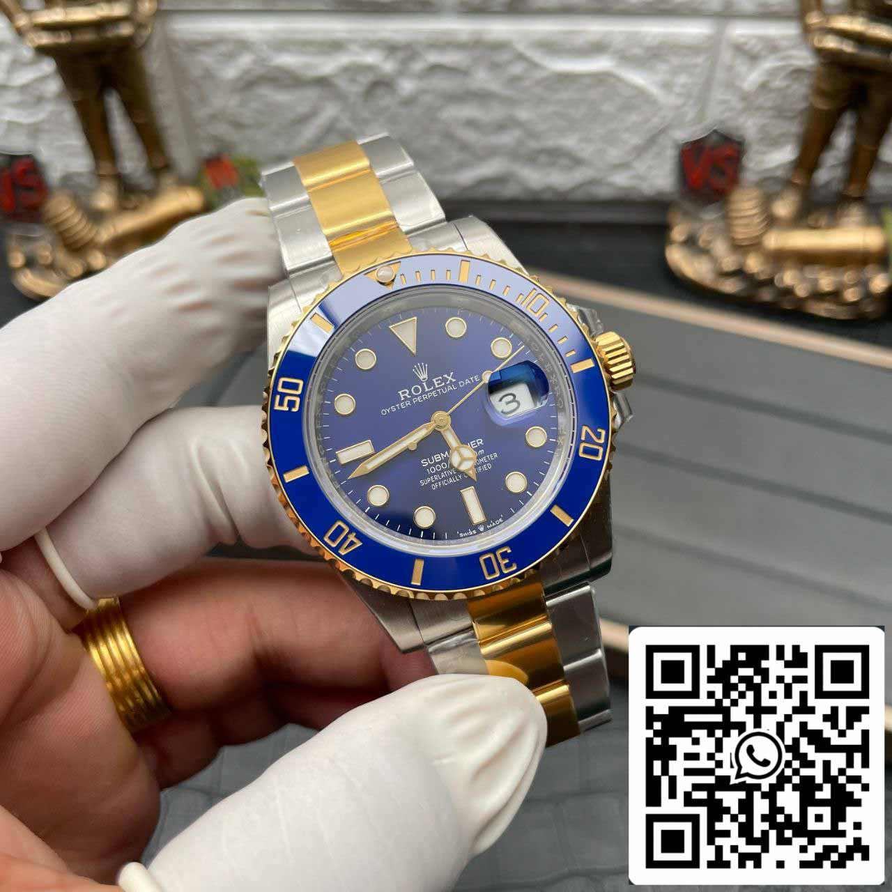 Rolex Submariner 116613LB-97203 40mm 3135 movimento VS Fabbrica quadrante blu