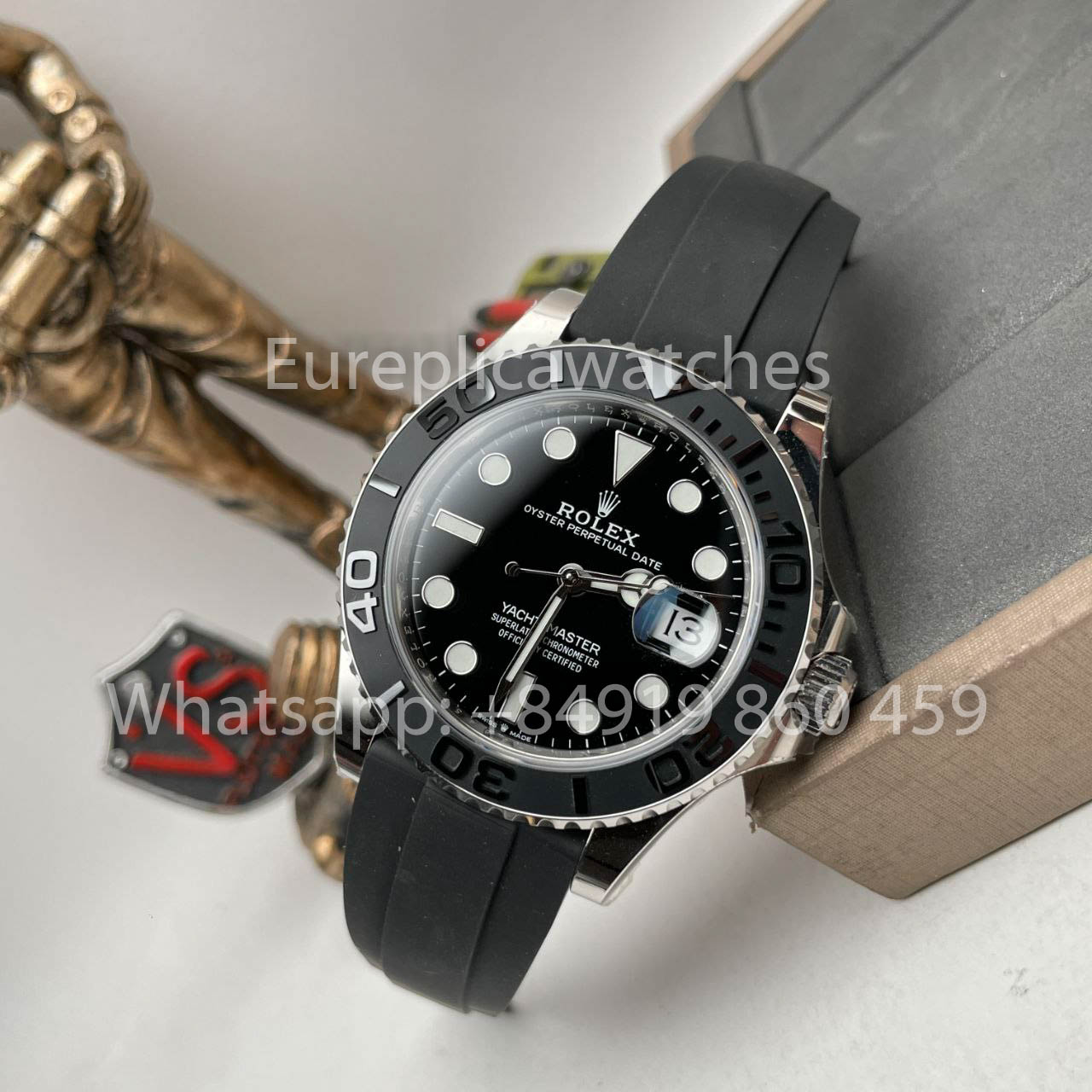 Rolex Yacht-Master 42 quadrante nero M226659-0003 1:1 edizione migliore AR Fabbrica Counterweight Versione