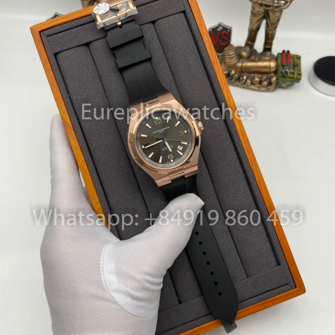 Vacheron Constantin Overseas 42MM 1:1 Best Edition MKS Fabbrica Rose Gold
