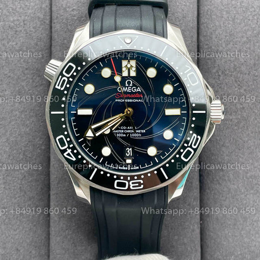 Omega Seamaster Diver 300M 210.22.42.20.01.004 1:1 Best Edition OR Fabbrica Rubber cinturino