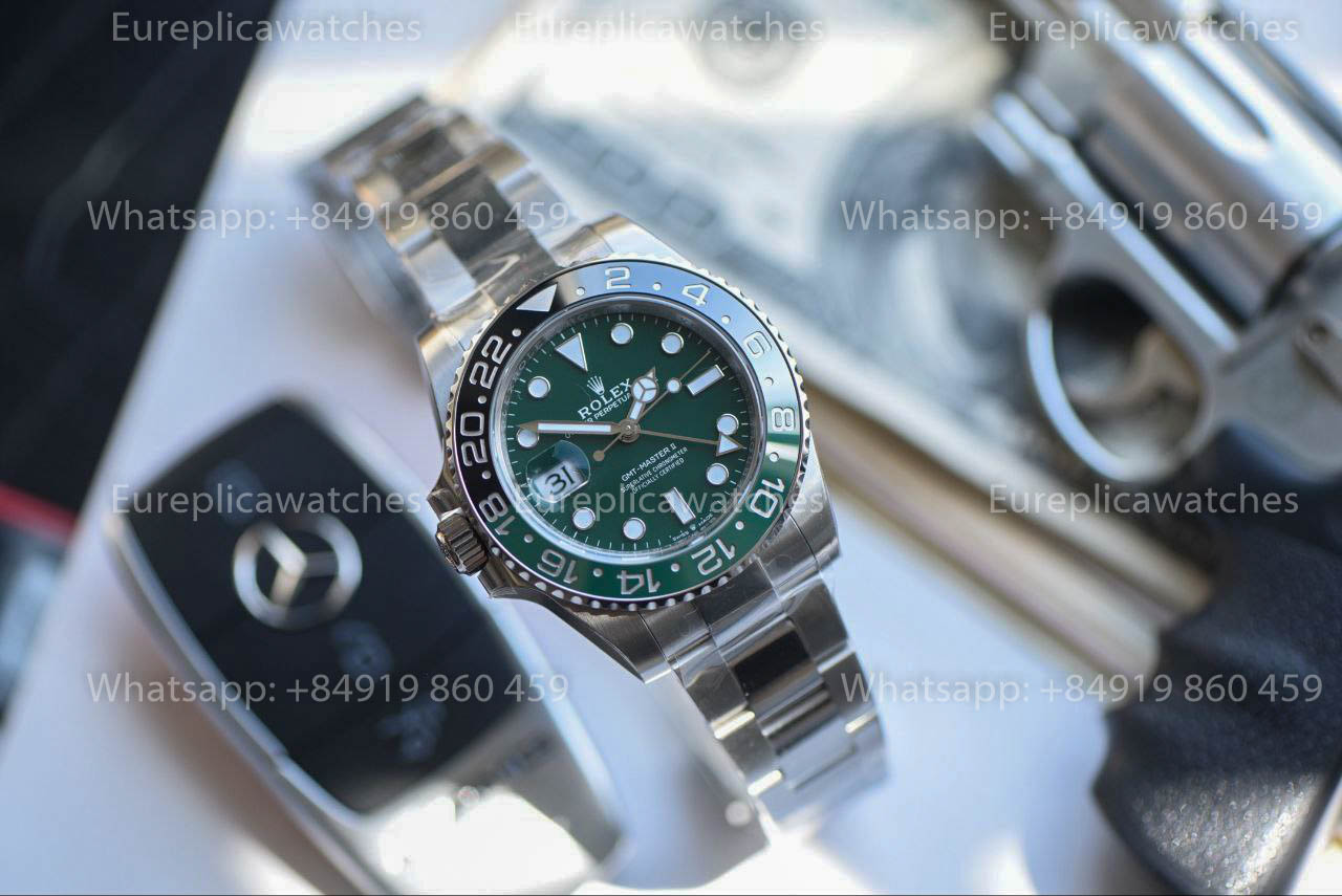 Rolex GMT‑Master II M126729VTNR Oyster cinturino “Sprite lunetta” Edizione versione migliore 1:1 VS Fabbrica