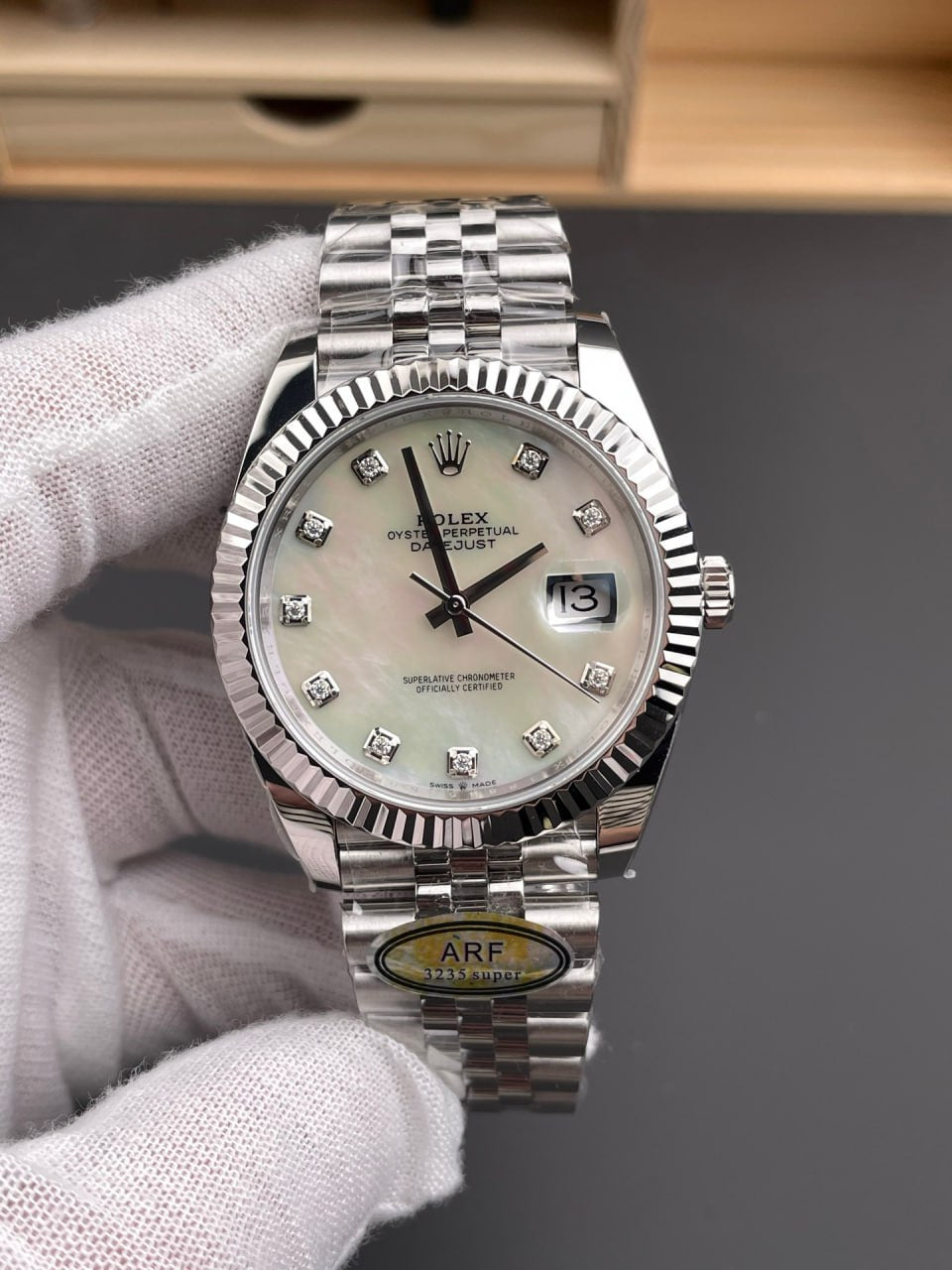 Rolex Datejust M278274-0006 Mother Of Pearl quadrante versione migliore 1:1 ARF Fabbrica