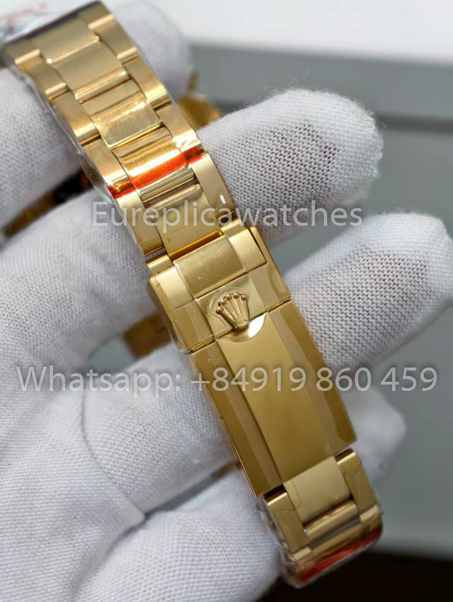 Rolex Cosmograph Daytona M126508 Ouro Amarelo 1:1 Melhor Clone QF Fabbrica 4131 movimento