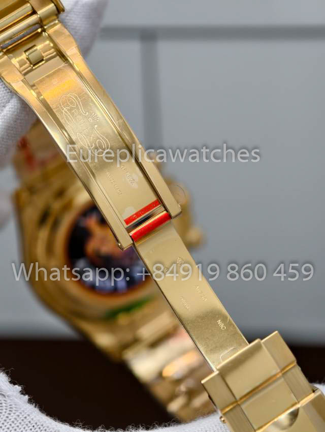 Rolex Cosmograph Daytona M126508 Ouro Amarelo 1:1 Melhor Clone QF Fabbrica 4131 movimento