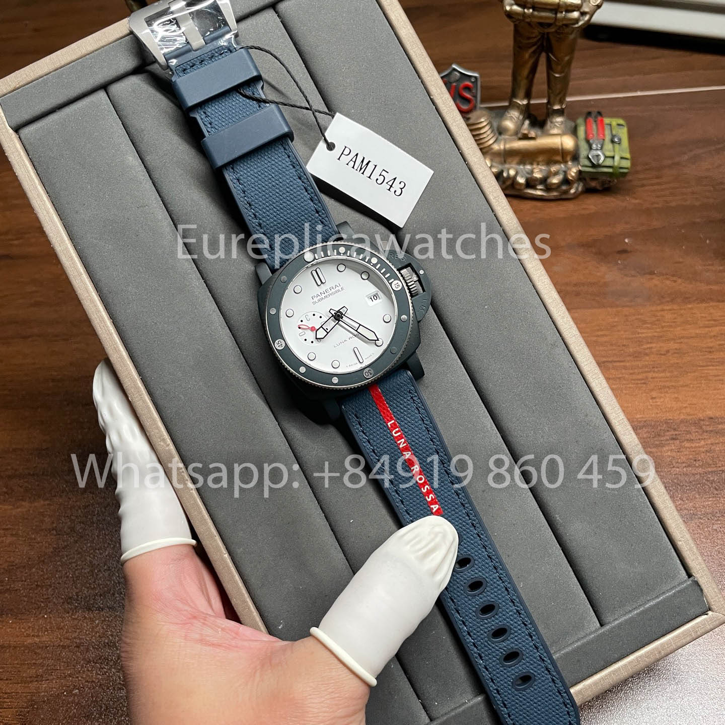 Panerai Submersible PAM 1543 QuarantaQuattro Luna Rossa 1:1 Best Clone VS Fabbrica