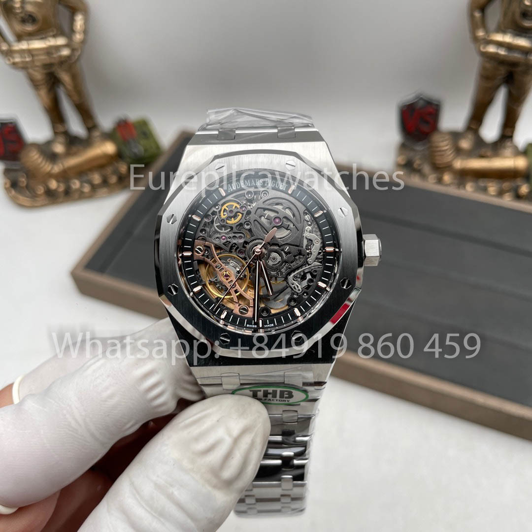 Audemars Piguet Royal Oak 15407ST.OO.1220ST.01 Clon superior 1:1 THB Fabbrica V2 2025