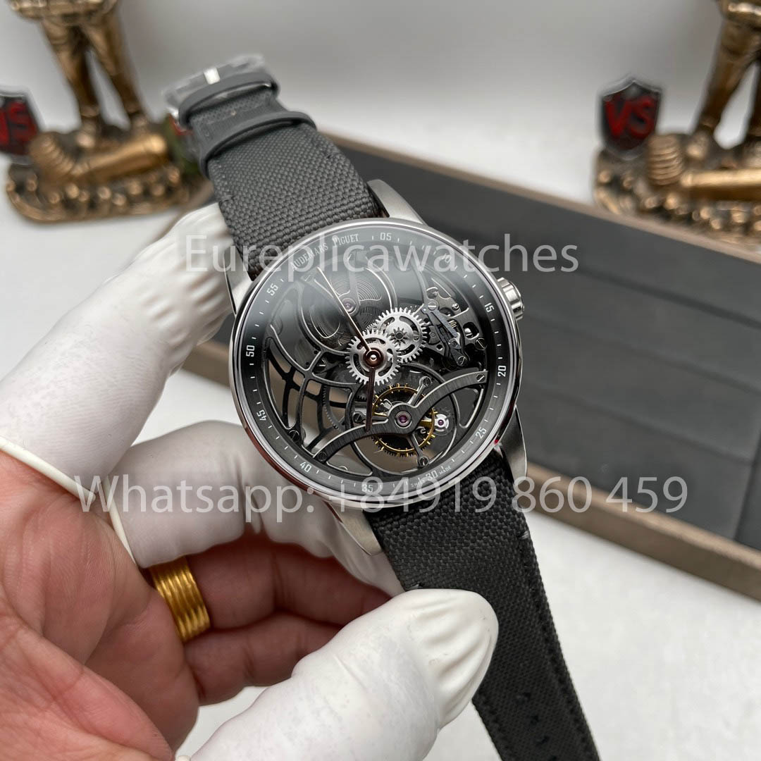 Audemars Piguet Code 11.59 Tourbillon Esqueletizado 26600CR.OO.D009KB.01 Mejor Clon Super Clon