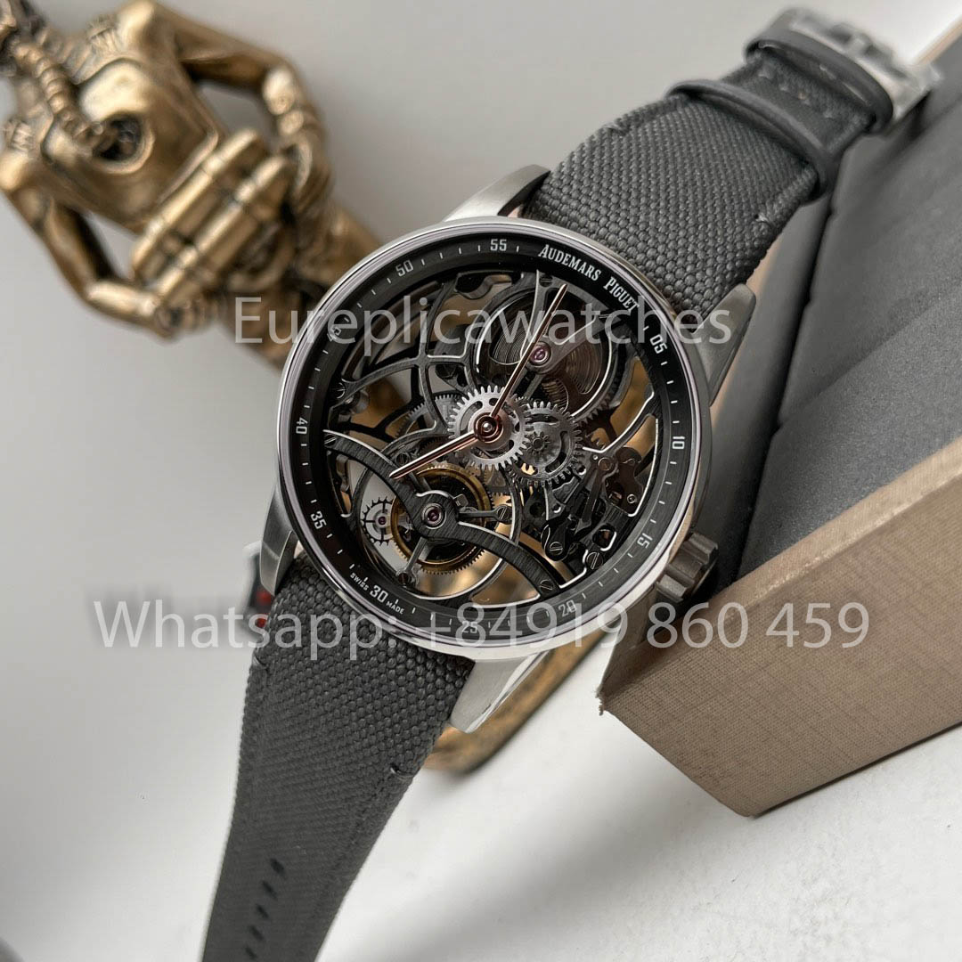 Audemars Piguet Code 11.59 Tourbillon Esqueletizado 26600CR.OO.D009KB.01 Mejor Clon Super Clon