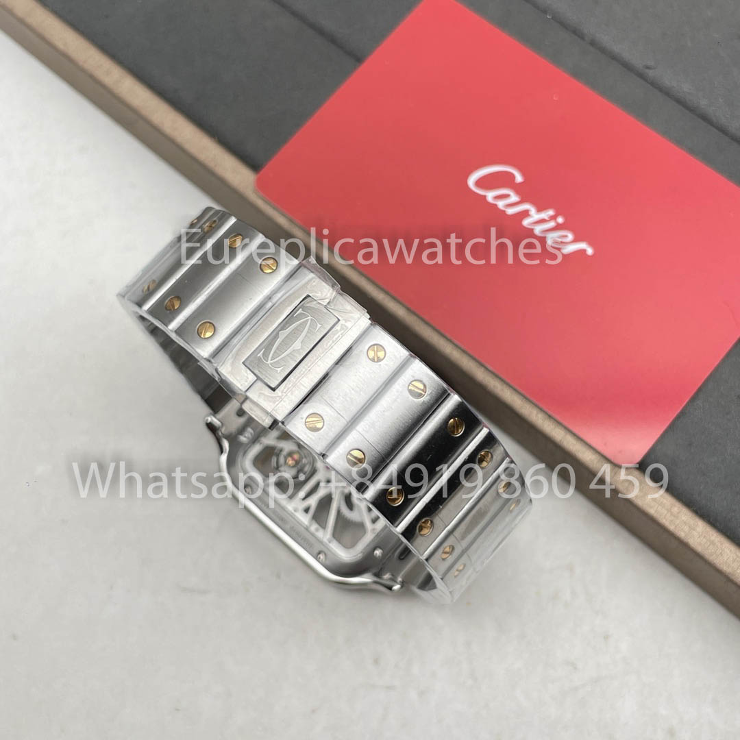 Cartier Santos Skeleton WR007017 40mm THB Fabrica 1:1 Melhor Clone Super Clone
