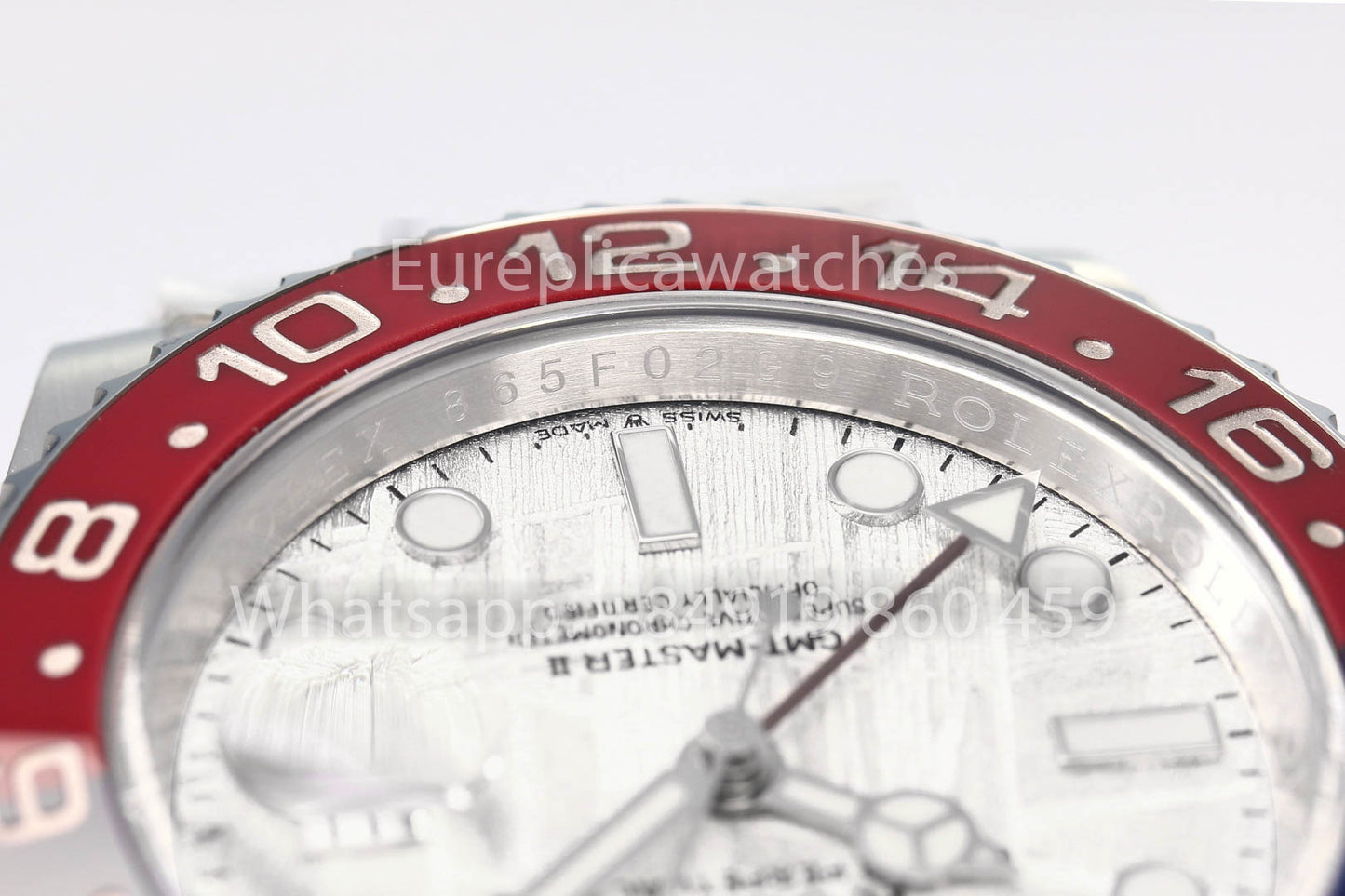 Rolex GMT Master II M126719blro-0002 1:1 Best Clone Oro Fabbrica quadrante in meteorite V3 Ultimate
