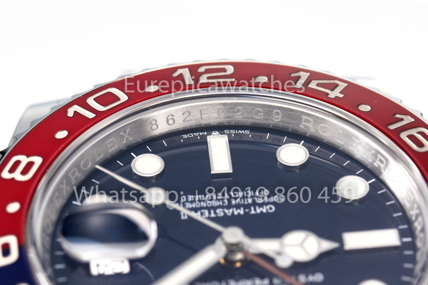 Rolex GMT Master II M126719blro-0003 1:1 Mejor clon Oro Fabbrica quadrante blu V3 Ultimate