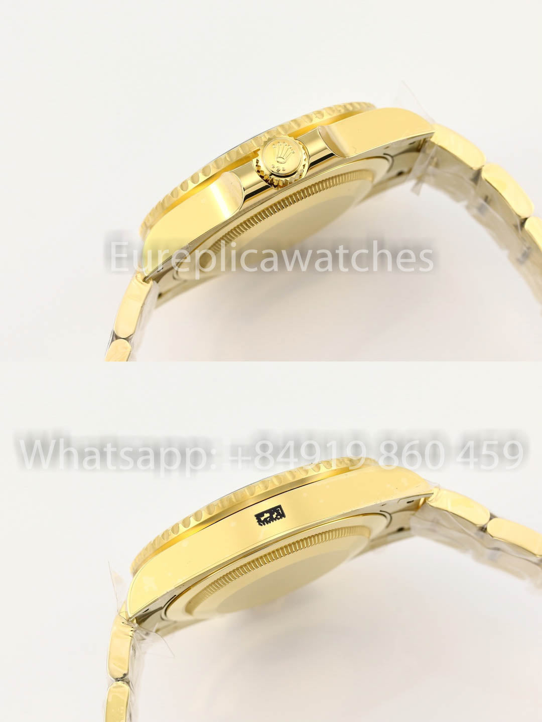 Rolex GMT Master II M126718GRNR Oyster cinturino 1:1 Mejor clon Oro Fabbrica V3 Ultimate