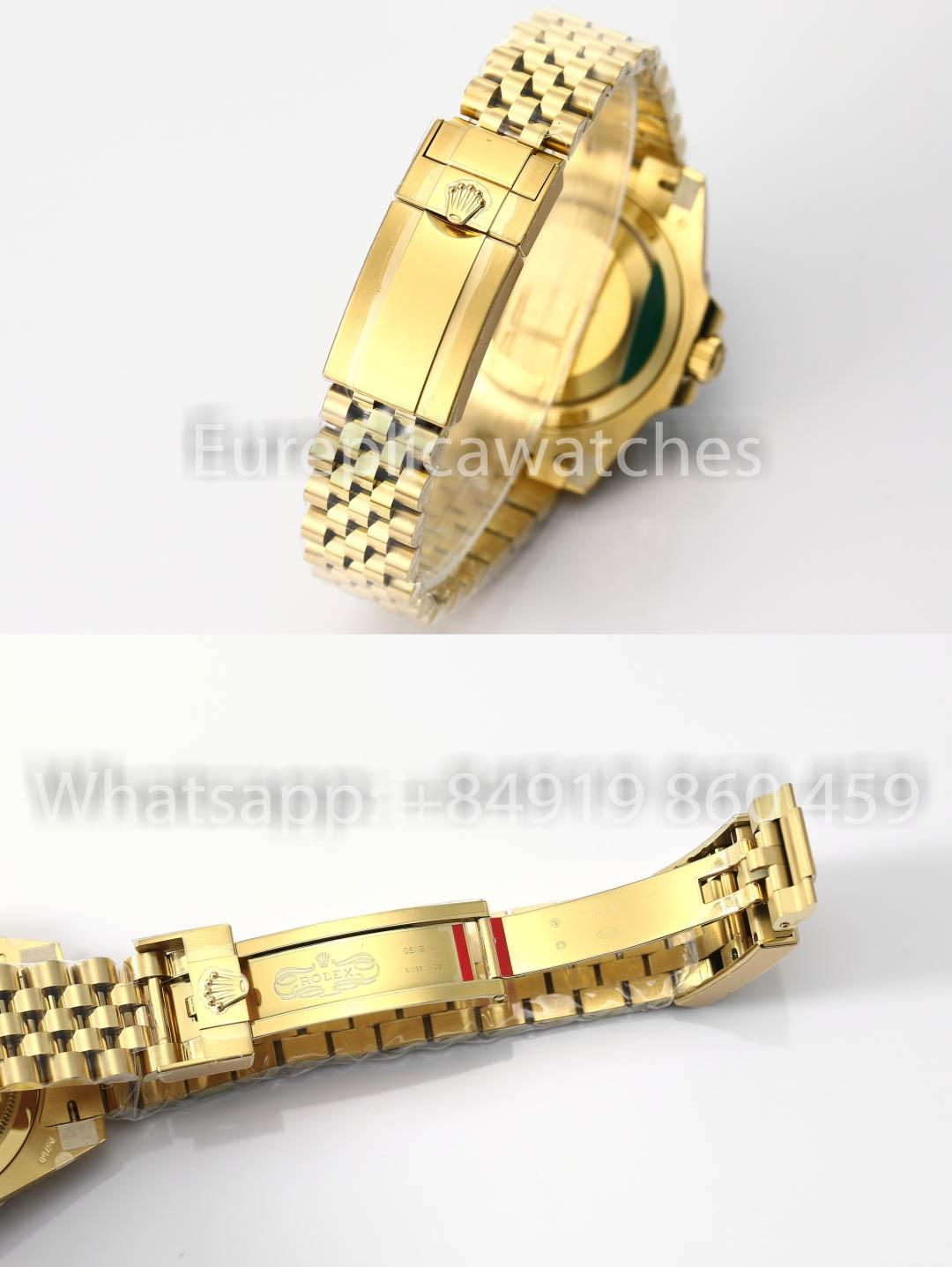 Rolex GMT Master II M126718GRNR-0001 Jubilee cinturino 1:1 Mejor Clon Oro Fabbrica V3 Ultimate