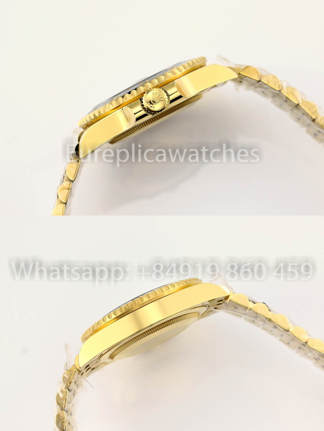 Rolex GMT Master II M126718GRNR-0001 Jubilee cinturino 1:1 Mejor Clon Oro Fabbrica V3 Ultimate