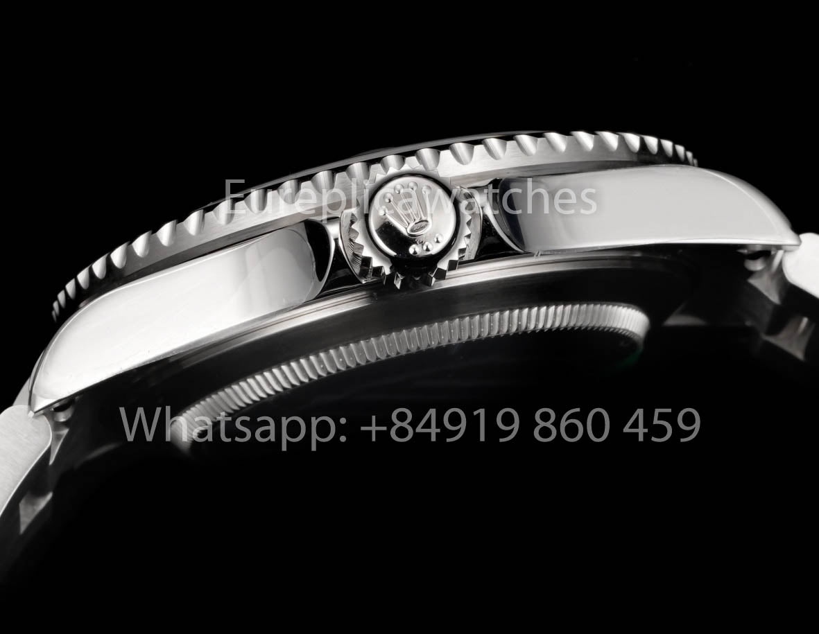 Rolex Submariner 16610 Series TM Fabrica 1:1 Melhor Clone Anel Interno com Moldura Preta sem Texto