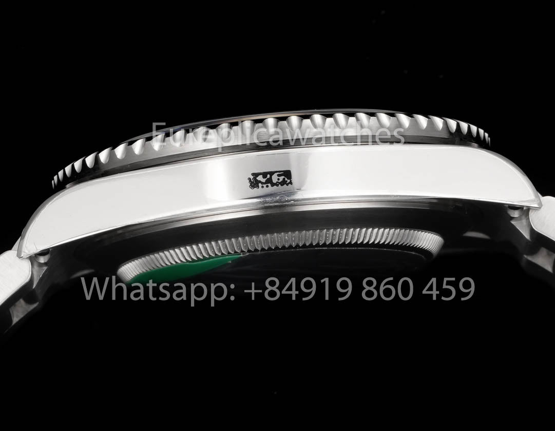 Rolex Submariner 16610 Series TM Fabrica 1:1 Melhor Clone Anel Interno com Moldura Preta sem Texto