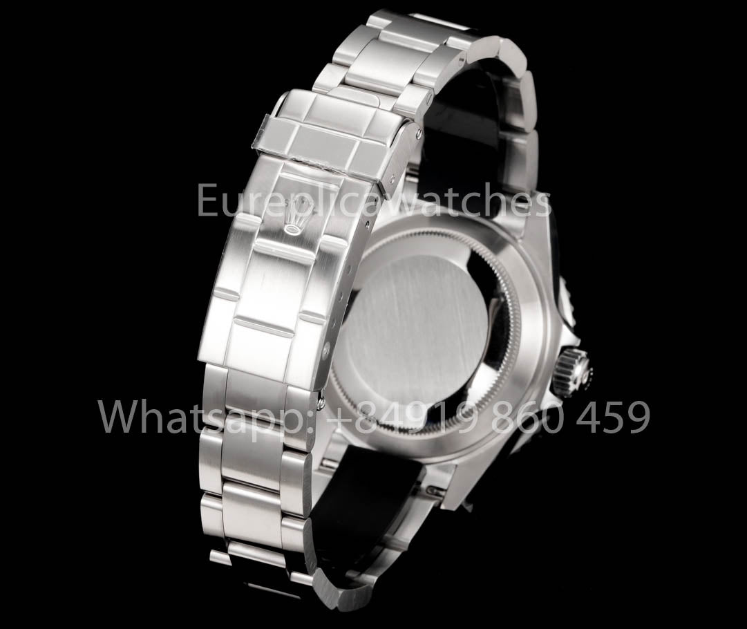 Rolex Submariner Serie 16610 TM Fabbrica 1:1 Mejor Clon Anillo Interior de Bisel Verde sin Texto