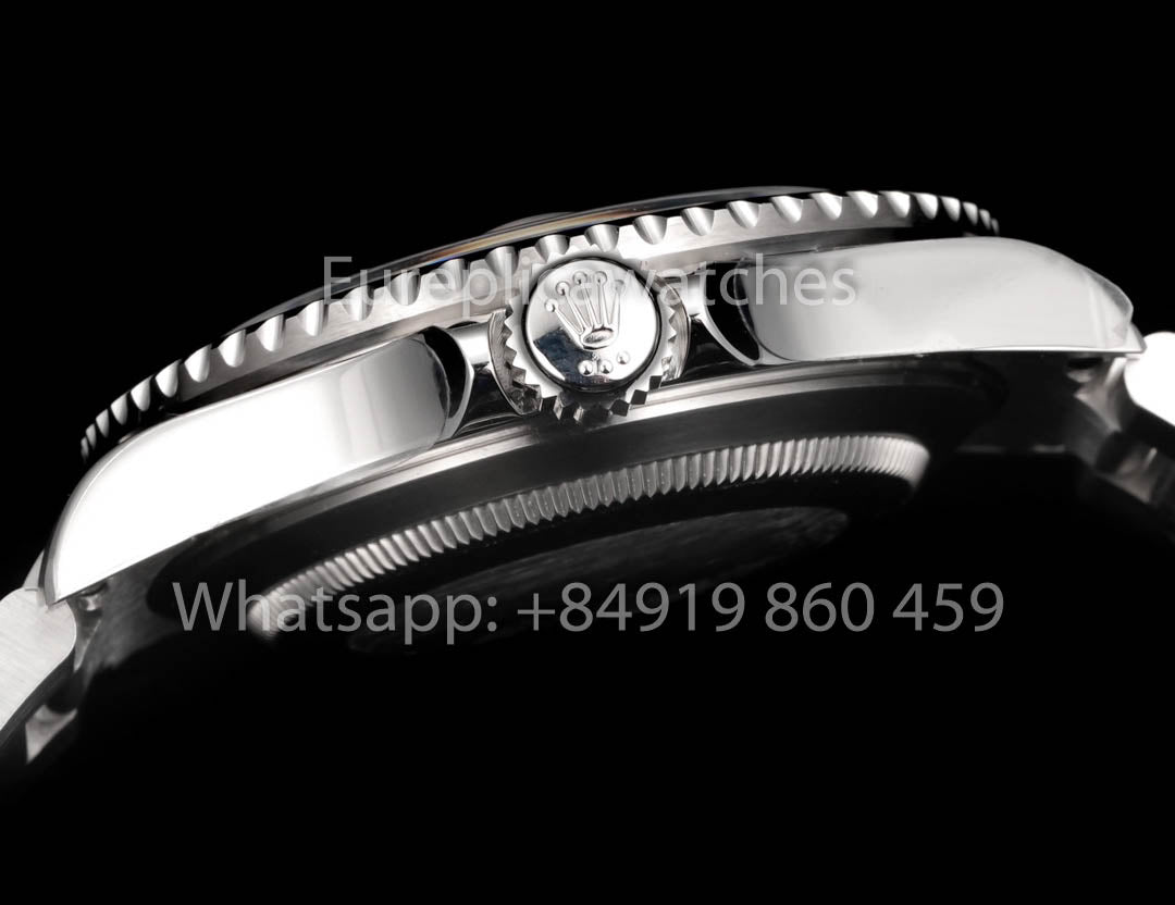 Rolex Submariner Serie 16610 TM Fabbrica 1:1 Mejor Clon Anillo Interior de Bisel Verde sin Texto