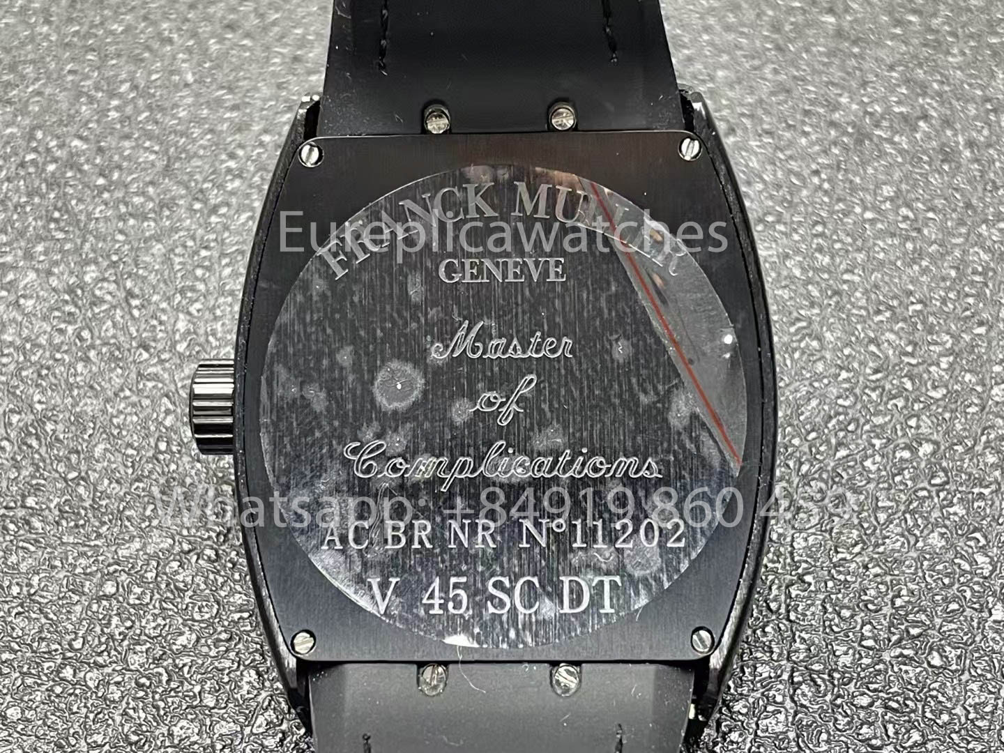 Franck Muller Vanguard Loes Van Delft 1:1 Melhor Clone ABF Fabbrica Rosa Oro