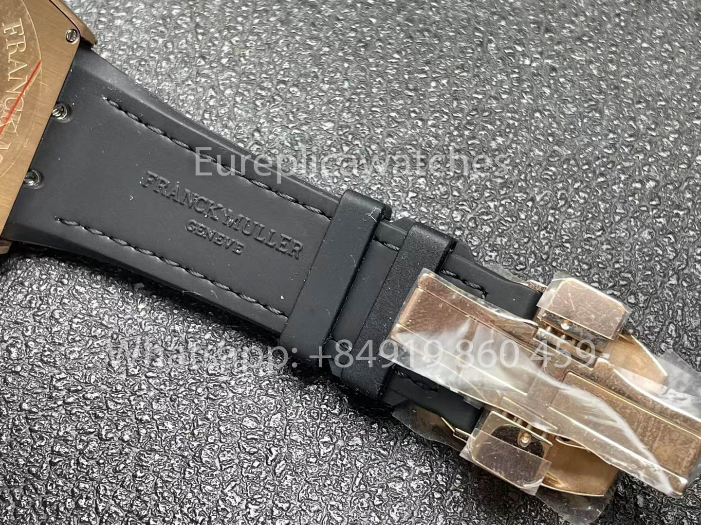 Franck Muller Vanguard Loes Van Delft 1:1 Melhor Clone ABF Fabbrica Rosa Oro