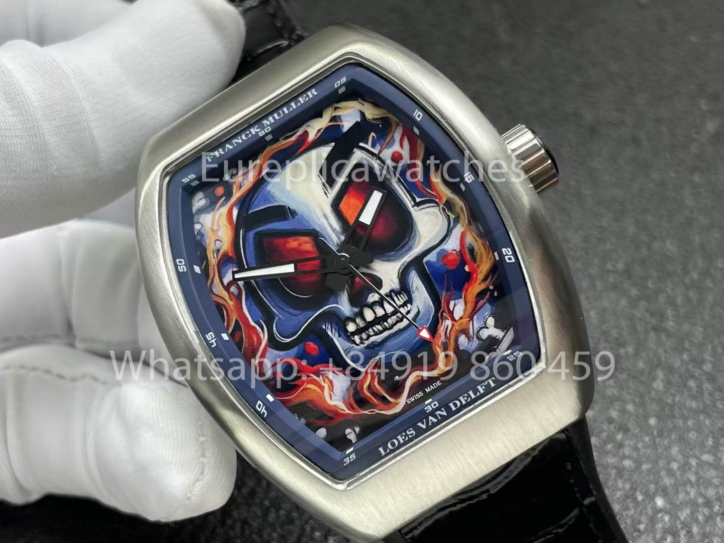 Franck Muller V45 - Graffiti Art Meets Horology 1:1 Melhor Clone ABF Fabbrica