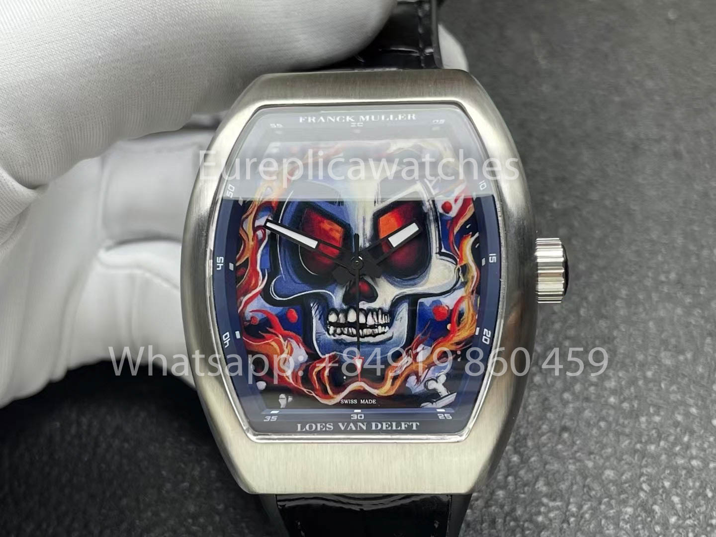 Franck Muller V45 - Graffiti Art Meets Horology 1:1 Melhor Clone ABF Fabbrica