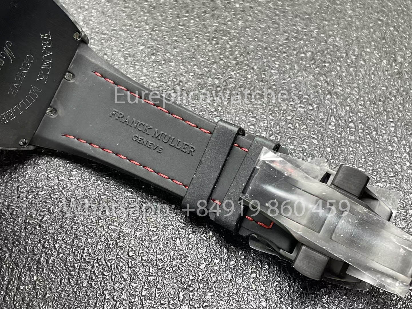 Franck Muller Vanguard V45 Vanguard Classical 1:1 Melhor Clone Vermelho quadrante